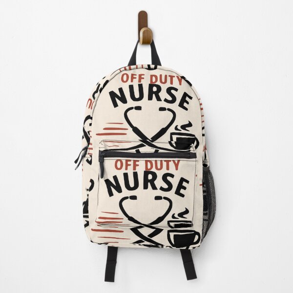 Item preview, Nurse Off Duty Sticker – Funny Nurse Gift – Nurse Insider Joke Funny Quote Sticker – Coffee Lover Humor Design, Chaos Life Aesthetic, Work Hustle Energy Gift designed and sold by VectorJoy.
