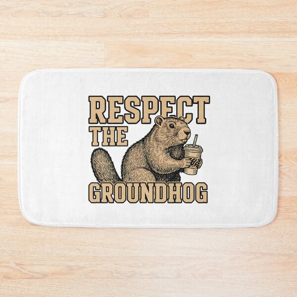 Item preview, groundhog respect funny woodchuck day design designed and sold by ArtDesignTp.