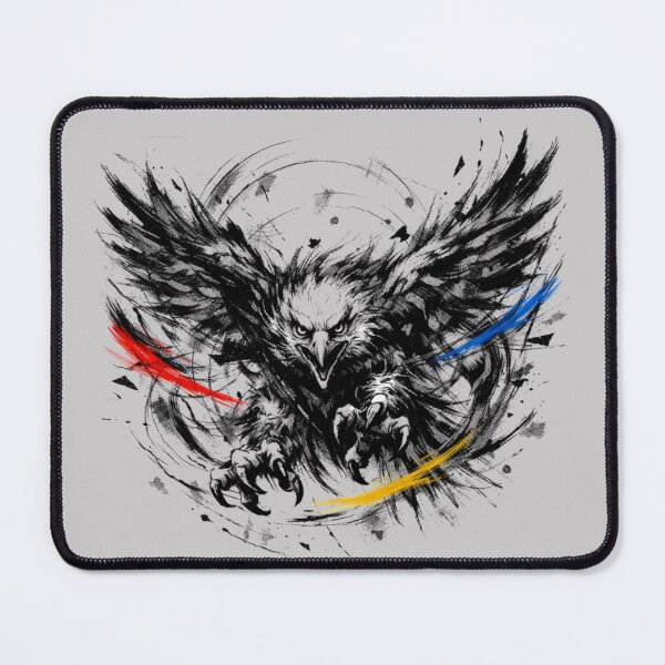 Item preview, Rising Eagle Spirit Ink Illustration designed and sold by TrendzSlayer.