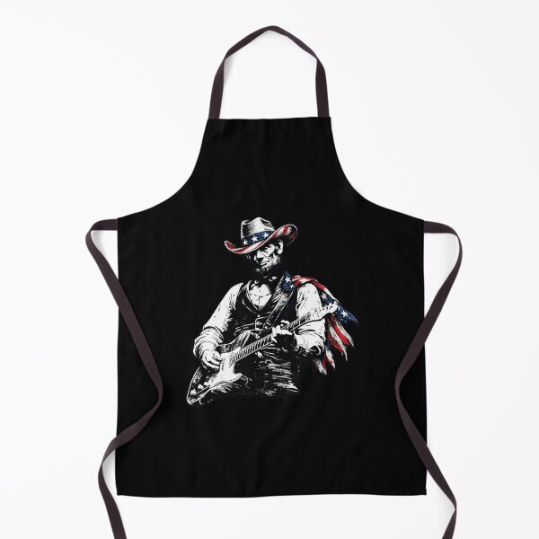 Item preview, Abraham Lincoln Playing Guitar Cowboy Hat USA Flag Vintage  designed and sold by first-shirt ⭐ ⭐ ⭐ ⭐ ⭐.