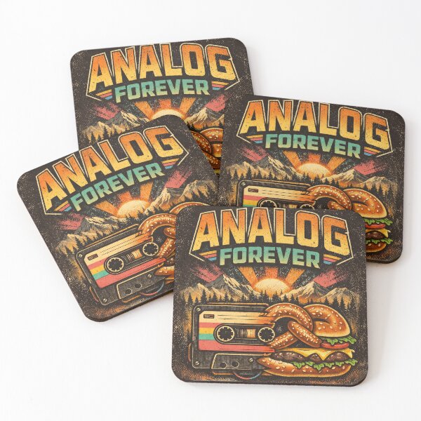 Item preview, Analog Forever – Retro Cassette Fusion Art designed and sold by rj-avant-garde.