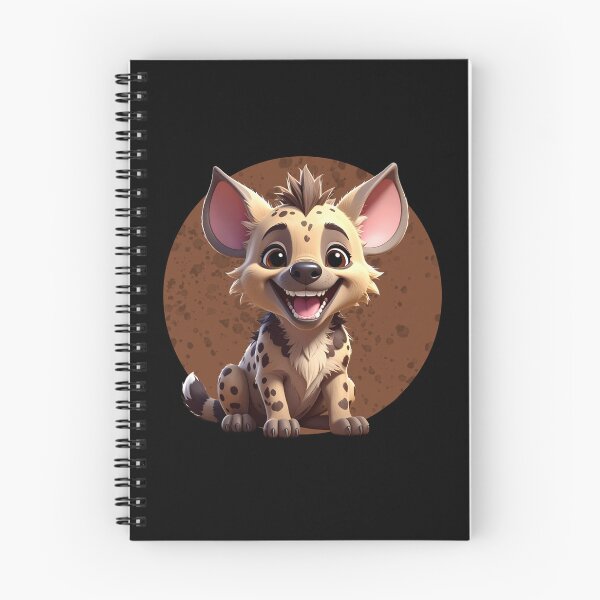 Item preview, Cute Baby Hyena – Adorable Laughing Hyena Cartoon Art designed and sold by TripleMoonCrafts.