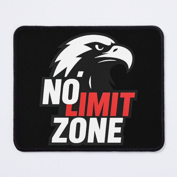 Item preview, No Limit Zone Eagle Motivation T-Shirt Design designed and sold by SaDesign99.