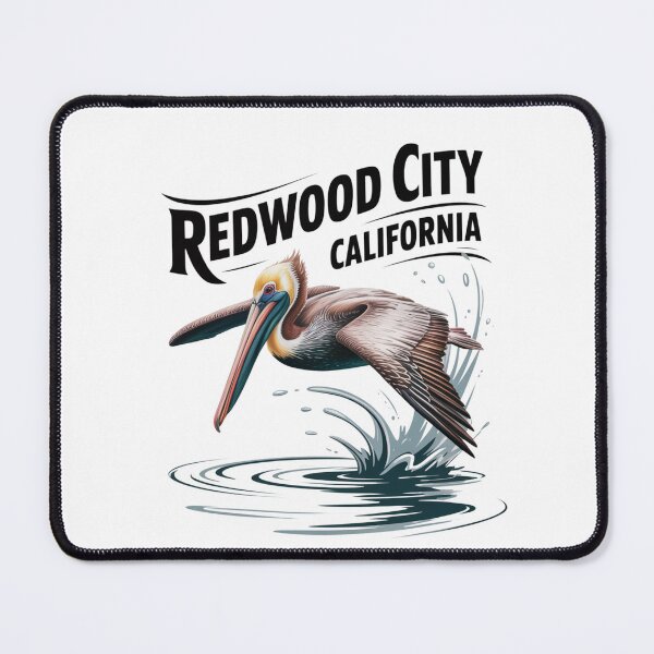 Item preview, Redwood City California: Brown Pelican Splash designed and sold by CircinusStore.