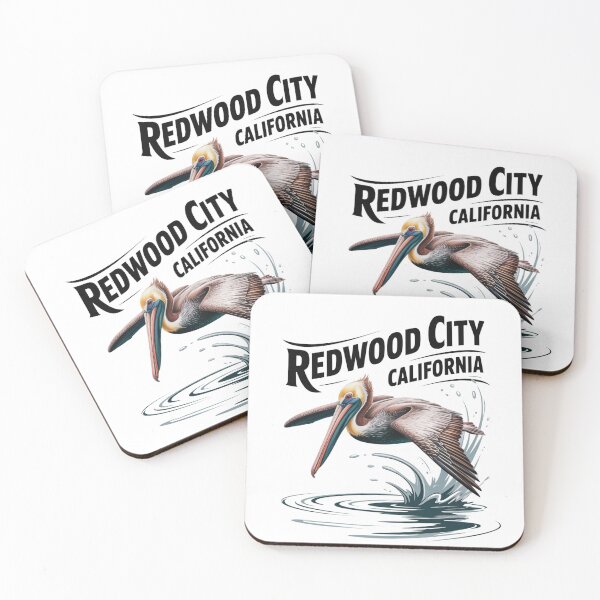 Item preview, Redwood City California: Brown Pelican Splash designed and sold by CircinusStore.