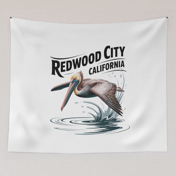 Item preview, Redwood City California: Brown Pelican Splash designed and sold by CircinusStore.