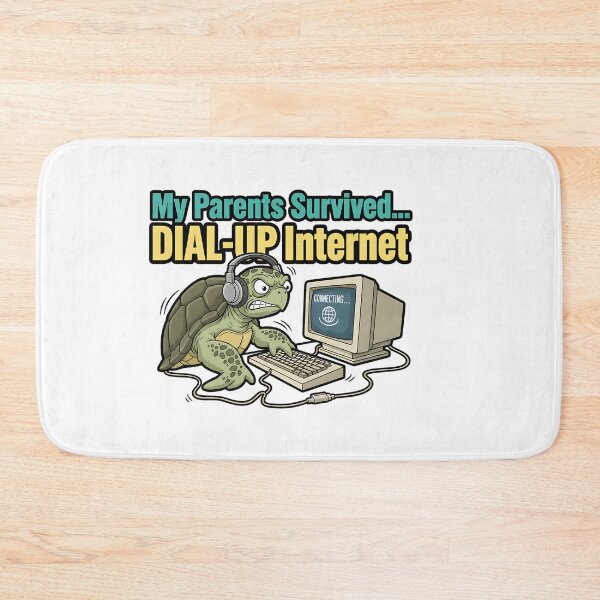 Item preview, dial up internet survivor funny retro sarcasm designed and sold by ArtDesignTp.