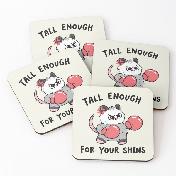 Item preview, Tall Enough For Your Shins, Funny Possum Meme designed and sold by Vonravenn.