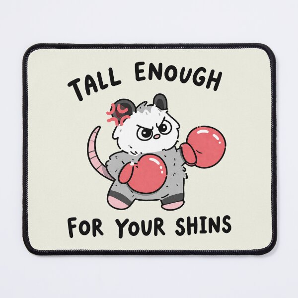 Item preview, Tall Enough For Your Shins, Funny Possum Meme designed and sold by Vonravenn.