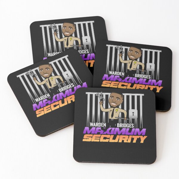 Item preview, Warden Bridges MAXIMUM SECURITY  designed and sold by redbubble075.