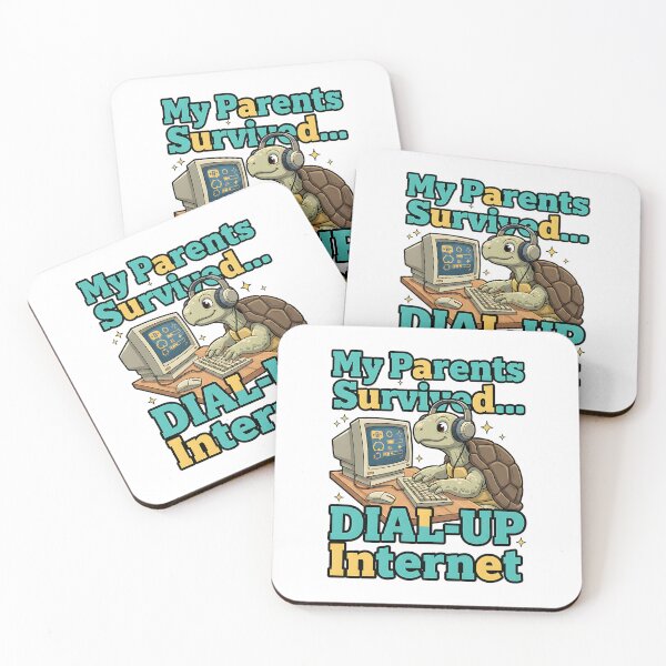 Item preview, funny my parents survived dial up internet quote designed and sold by ArtDesignTp.
