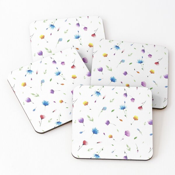 Item preview, Floral Minimal Patten White background designed and sold by VitSArt.