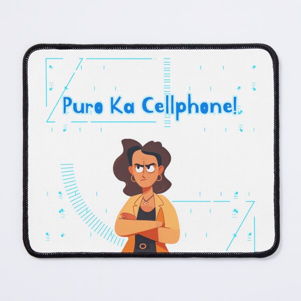 Item preview, Puro Ka Cellphone! designed and sold by PrintQuests.