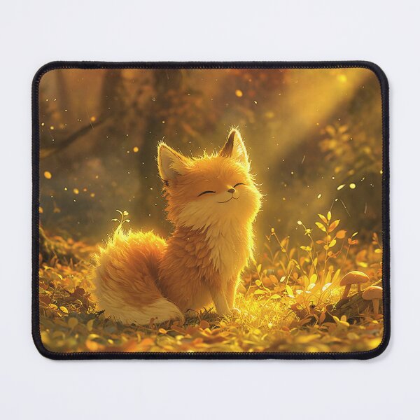 Item preview, Happy Fox in Golden Forest designed and sold by solvieraa.