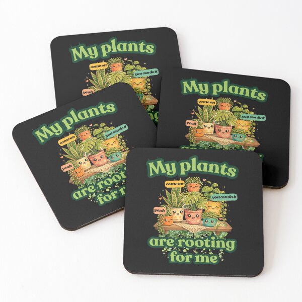 Item preview, Cute Plants Are Rooting For Me – Kawaii Plant Illustration designed and sold by paggorek.