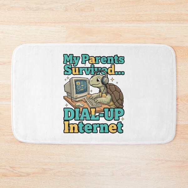 Item preview, funny my parents survived dial up internet quote designed and sold by ArtDesignTp.