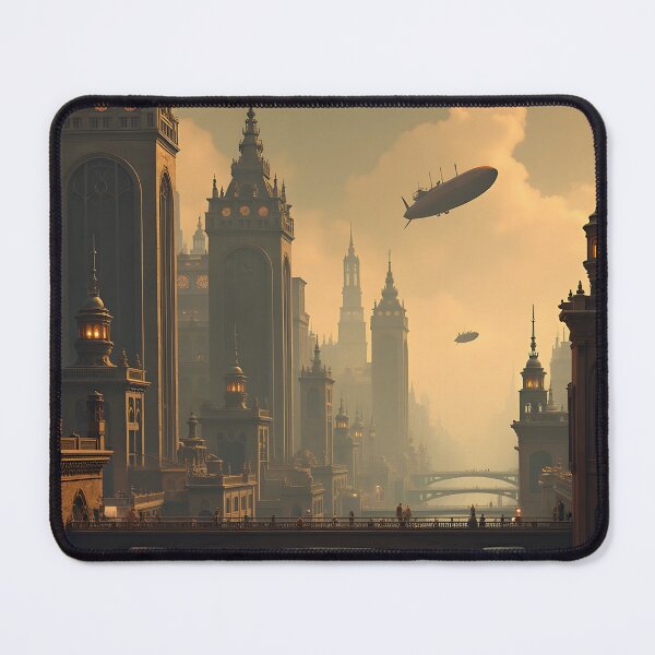 Item preview, Clockwork City at Dusk designed and sold by Ela Alptekin.