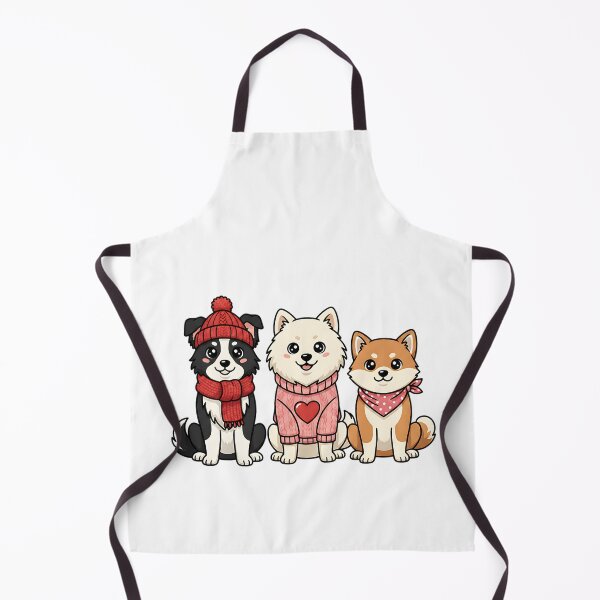 Item preview, cute cavalier king charles valentine dog illustration designed and sold by ArtDesignTp.