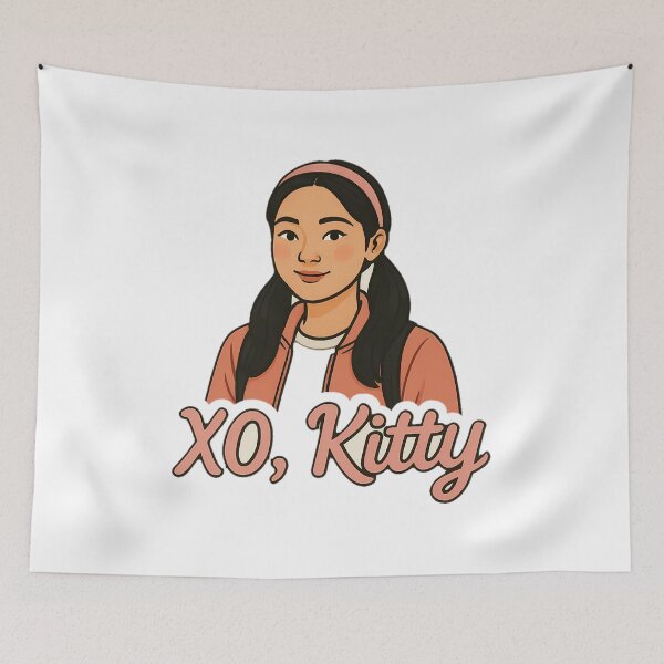 Item preview, Kitty from XO, Kitty Sticker designed and sold by NCNGDESIGN.