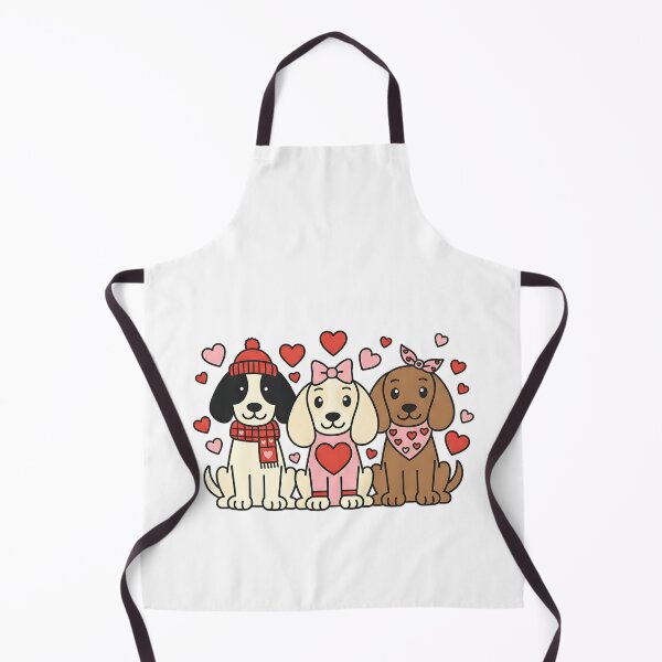 Item preview, cavalier king charles spaniel valentine dog art designed and sold by ArtDesignTp.