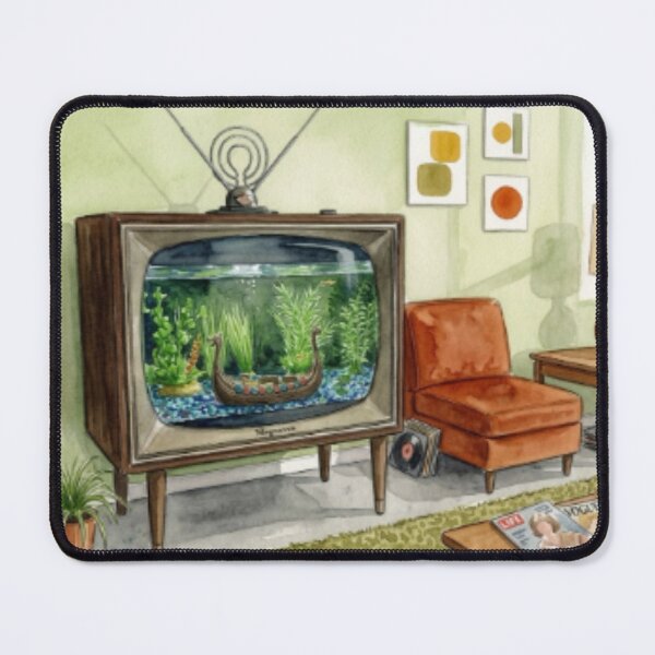 Item preview, TV Aquarium Living Room 1970s designed and sold by ALstarV.