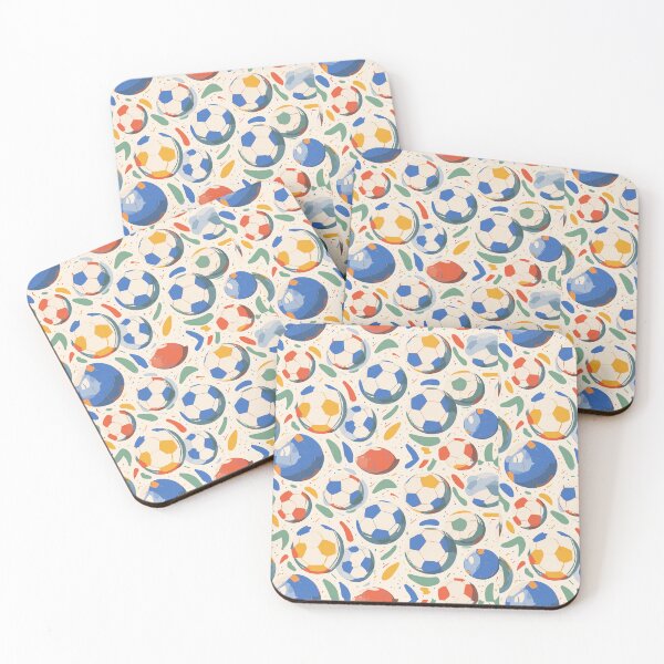 Item preview, Modern Soccer Ball Seamless Pattern Design designed and sold by imaginariumlab.