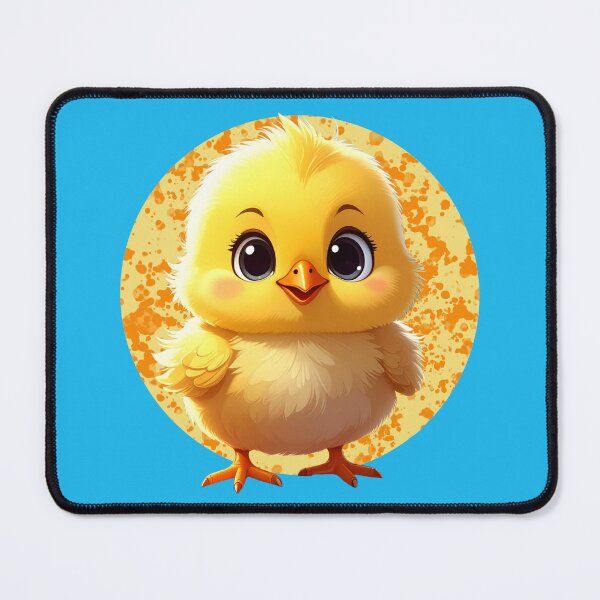 Item preview, Cute Baby Chick – Adorable Fluffy Yellow Easter Chick designed and sold by TripleMoonCrafts.