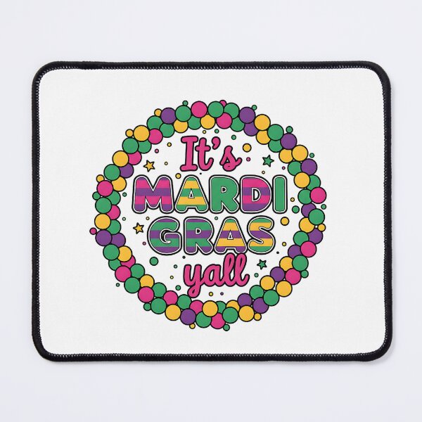 Item preview, mardi gras yall funny new orleans carnival art designed and sold by ArtDesignTp.