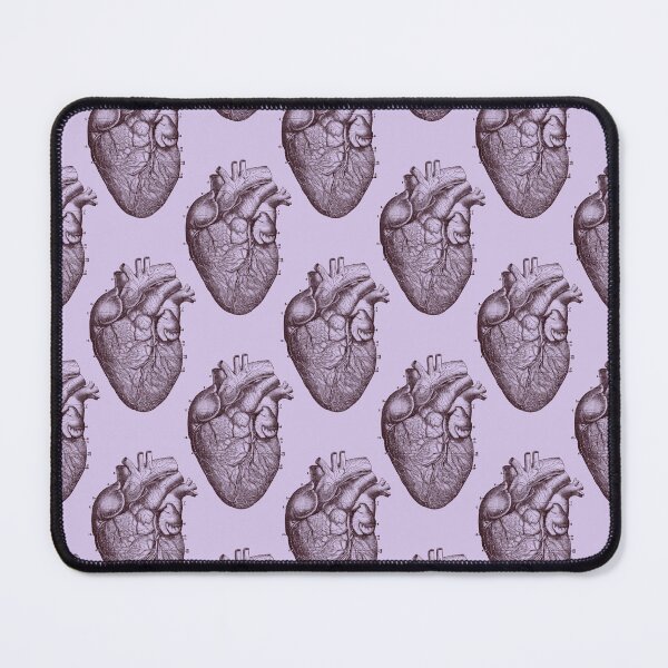 Item preview, anatomical heart anatomy pattern designed and sold by thecamillest.