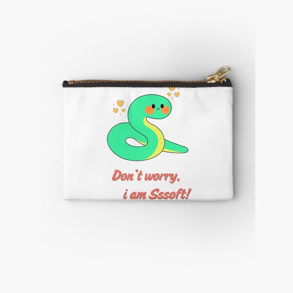 Item preview, Cute Green Snake - Don't Worry I Am Sssoft designed and sold by Rehnair.