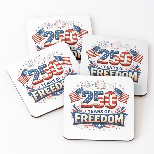 Item preview, USA 250 Years of Freedom Patriotic Design, American Flag 1776–2026 Independence Day, 4th of July Celebration designed and sold by Polarisofficial.