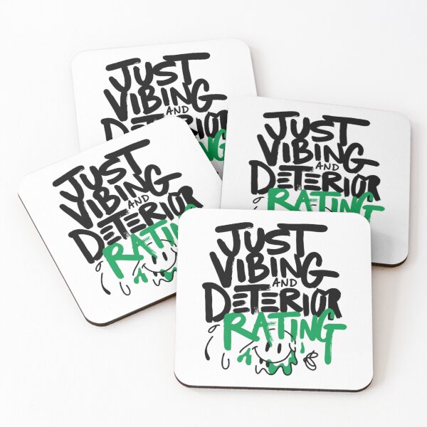 Item preview, Just Vibing And Deteriorating Aesthetic designed and sold by IslandTyped.