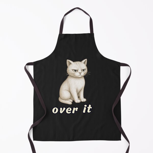 Item preview, Over It Cat Minimal Design designed and sold by AdicretorDesign.
