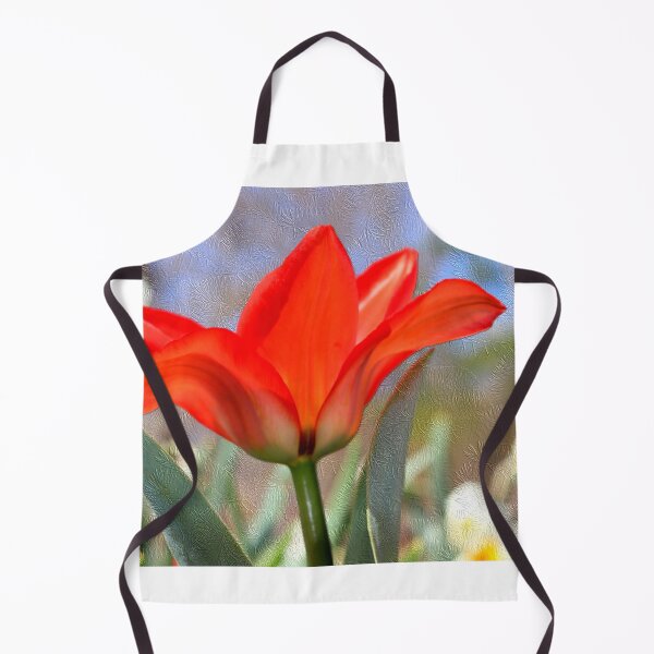 Item preview, Red Tulip Against Textured Background designed and sold by BostonArcImage.