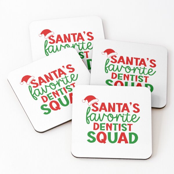 Item preview, El equipo de dentistas favoritos de Santa designed and sold by chicdeboutique.