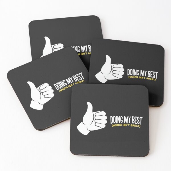 Item preview, Doing My Best Thumbs Up  designed and sold by DeadpanThreads.