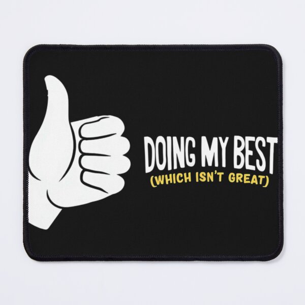 Item preview, Doing My Best Thumbs Up  designed and sold by DeadpanThreads.