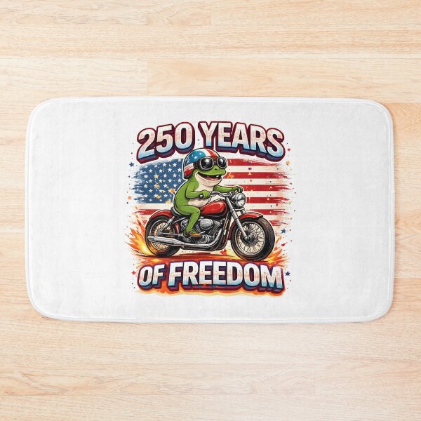 Item preview, USA 250 Years of Freedom Patriotic Design, Funny Frog Biker American Flag 4th of July Independence Celebration designed and sold by Polarisofficial.