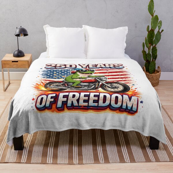 Item preview, USA 250 Years of Freedom Patriotic Design, Funny Frog Biker American Flag 4th of July Independence Celebration designed and sold by Polarisofficial.