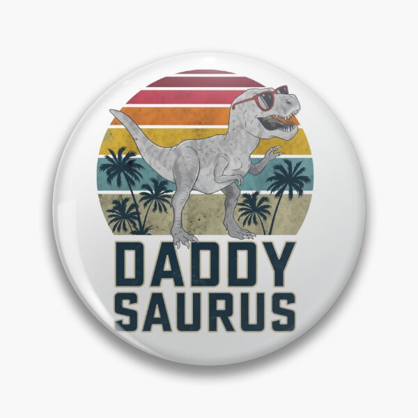 Item preview, Retro Daddy Saurus T Rex Cool designed and sold by DariaOltes.