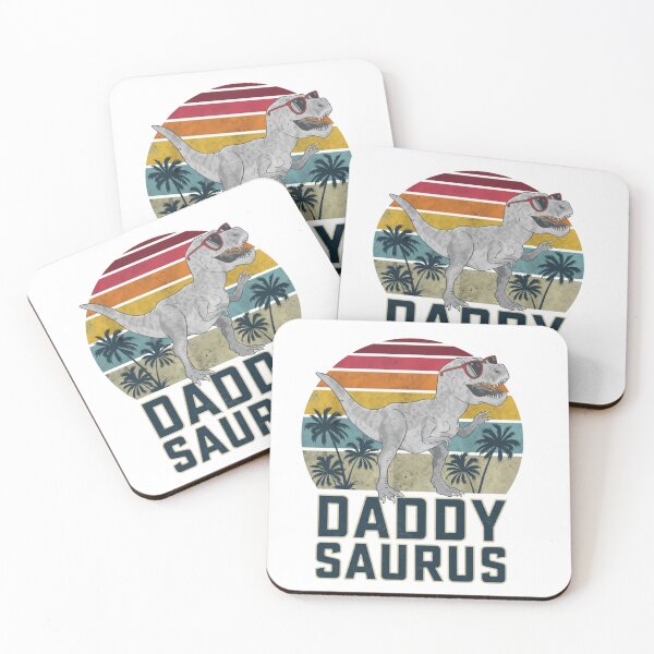 Item preview, Retro Daddy Saurus T Rex Cool designed and sold by DariaOltes.