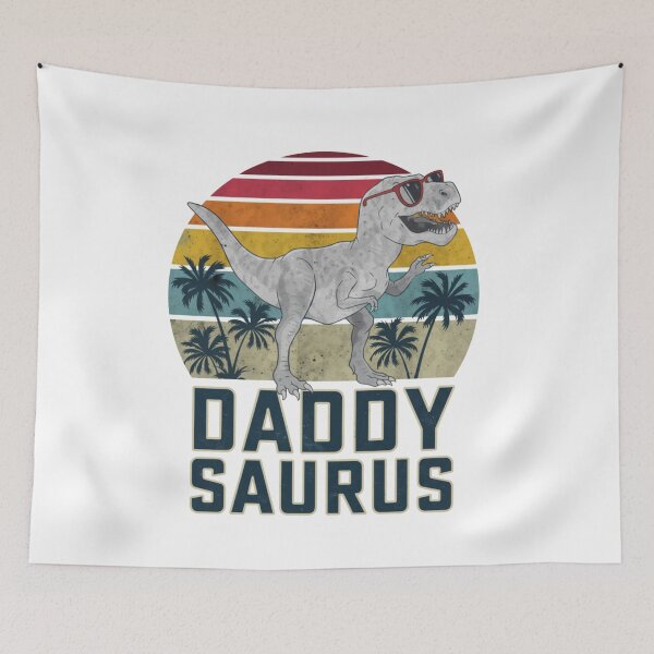 Item preview, Retro Daddy Saurus T Rex Cool designed and sold by DariaOltes.