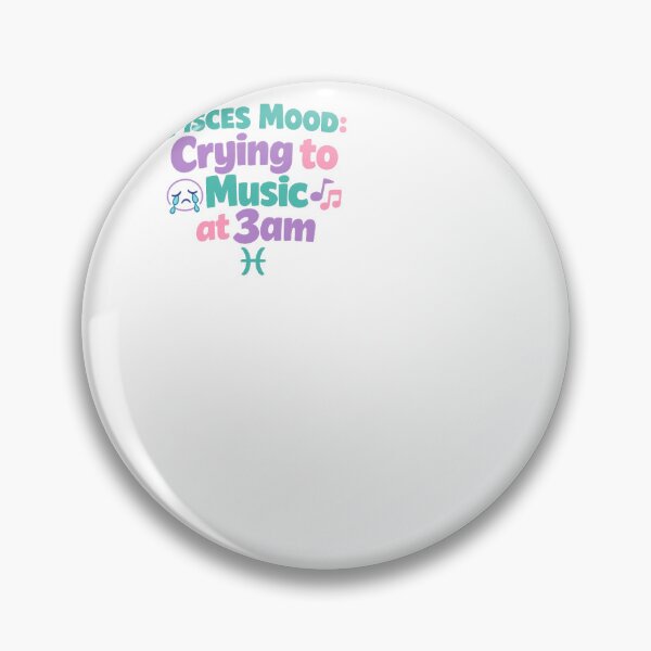 Item preview, Pisces Mood Crying Music 3Am designed and sold by BinAlgoPix.