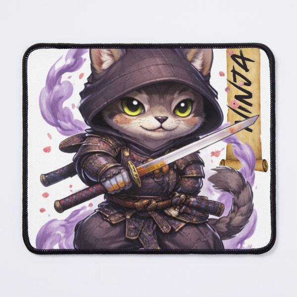 Item preview, Cute Ninja Cat designed and sold by AnikiBenj.