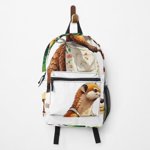 Item preview, ute Badger Mom Pushing Baby in Cabbage Stroller Watercolor designed and sold by AQUILAKREO.