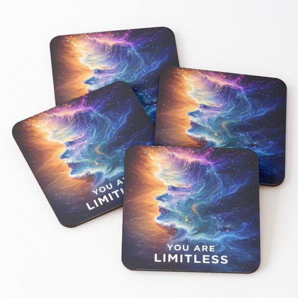 Item preview, You Are Limitless Cosmic Mind Abstract Design designed and sold by AbstractAuraArt.