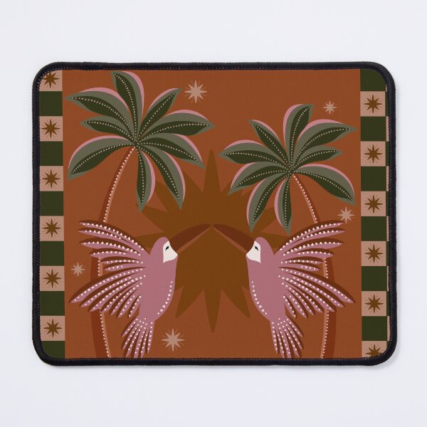 Item preview, Symmetrical Tropical Toucan – Retro Jungle Patter designed and sold by prikanashiro.