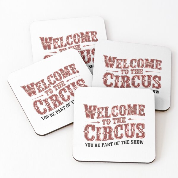 Item preview, Welcome to the Circus T-Shirt | Vintage Retro Sarcastic Typography Tee designed and sold by DmaarGroup.