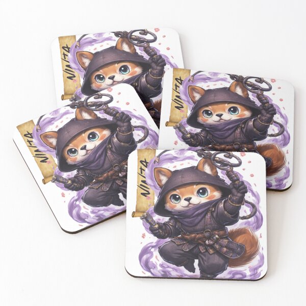 Item preview, Cute Ninja Fox designed and sold by AnikiBenj.