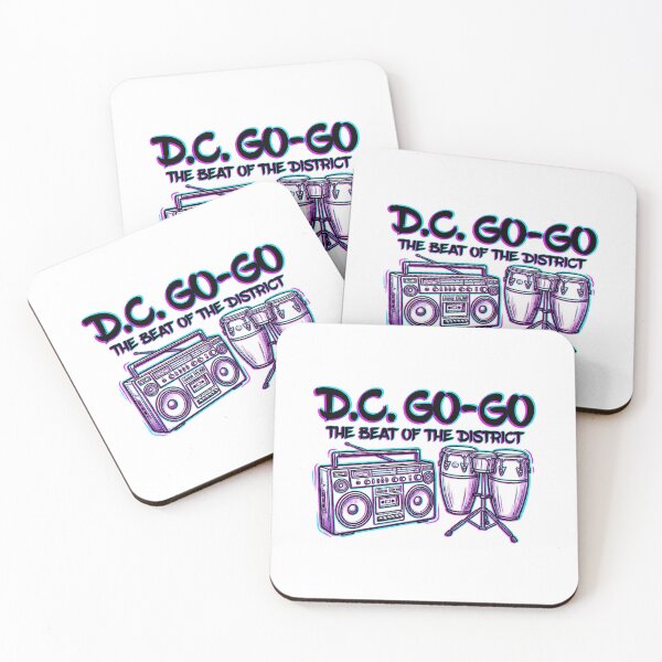 Item preview, DC Go-Go The Beat Of The District Retro Music designed and sold by Fenay Designs.
